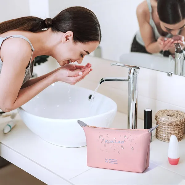 Pink_Polyester_Toiletry_Pouch_For_Storing_Small_Toiletries_Pack_Of_2