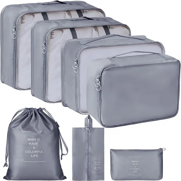 Grey_Nylon_Toiletry_Bag_For_Storing_Toiletries_While_Traveling_Pack_Of_7