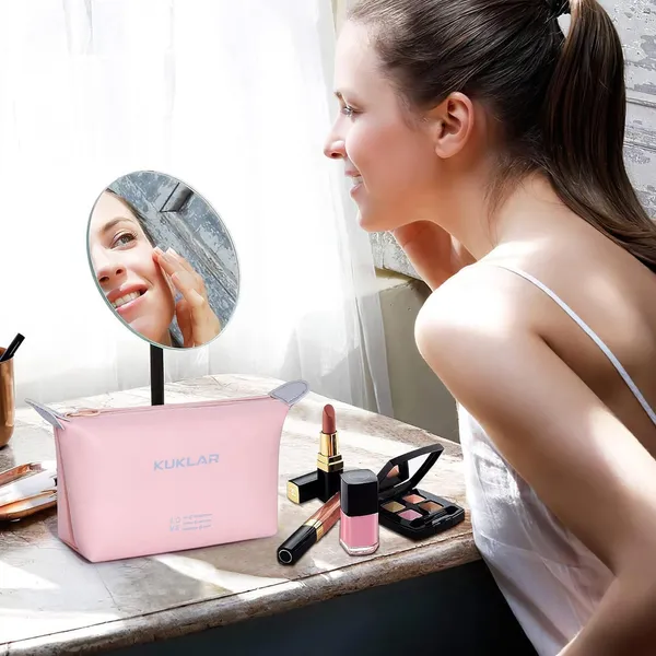 Pink_Polyester_Toiletry_Pouch_For_Storing_Small_Toiletries_Pack_Of_2