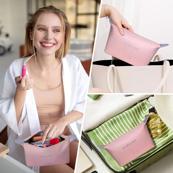 Pink_Polyester_Toiletry_Pouch_For_Storing_Small_Toiletries_Pack_Of_2
