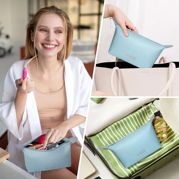 Skyblue_Polyester_Waist_Bag_For_Carrying_Phone,_Money,_And_Small_Items_Pack_Of_2