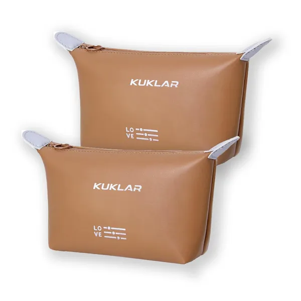 Brown_Polyester_Toiletry_Pouch_For_Storing_Small_Toiletries_Pack_Of_2