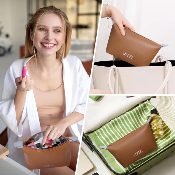Brown_Polyester_Toiletry_Pouch_For_Storing_Small_Toiletries_Pack_Of_2