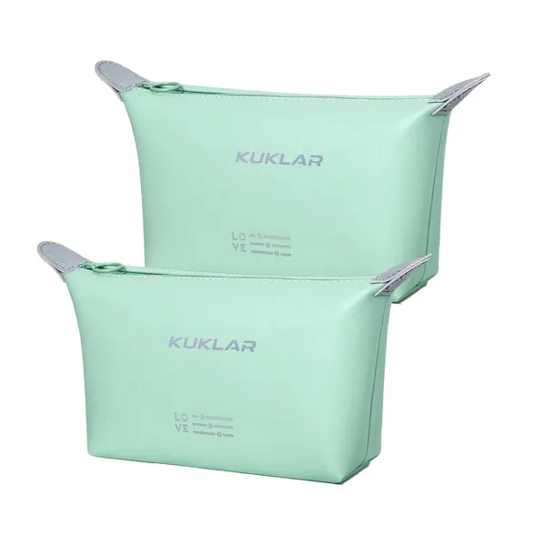 Light_Green_Polyester_Toiletry_Pouch_For_Storing_Small_Toiletries_Pack_Of_2