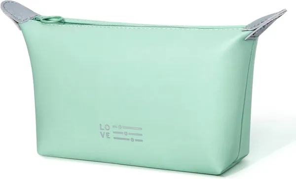 Light_Green_Polyester_Toiletry_Pouch_For_Storing_Small_Toiletries_Pack_Of_2
