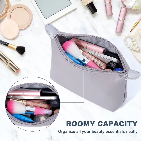 White_Polyester_Toiletry_Pouch_For_Storing_Small_Toiletries_Pack_Of_2