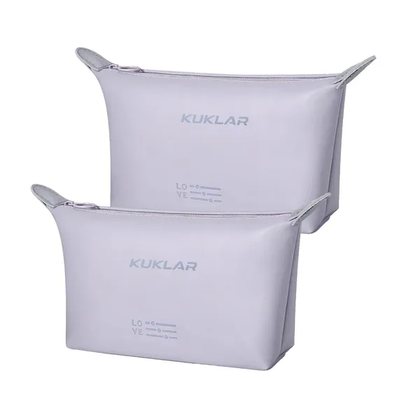 White_Polyester_Toiletry_Pouch_For_Storing_Small_Toiletries_Pack_Of_2