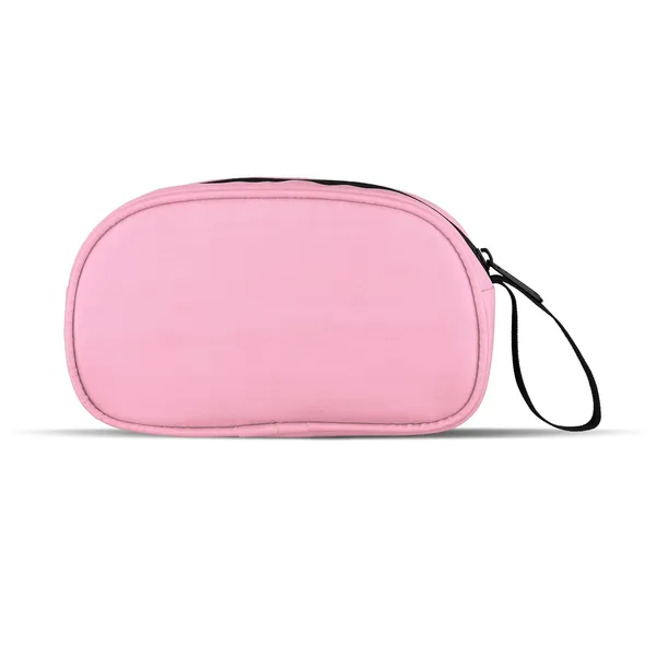 Pink_Polyester_Travel_Pouch_For_Storing_Travel_Essentials