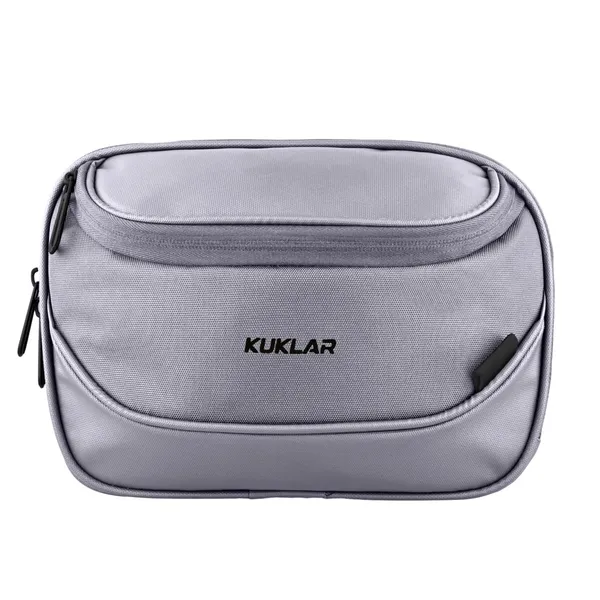 Green_Polyester_Waist_Organizer_Pouch_For_Carrying_Cash,_Phone,_And_Essentials