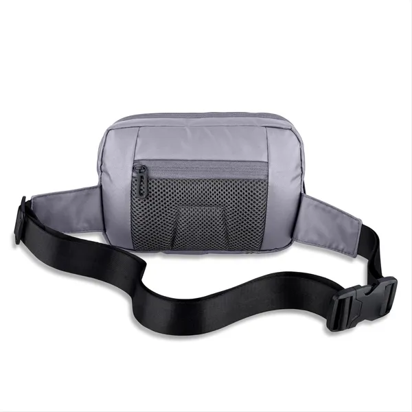 Green_Polyester_Waist_Organizer_Pouch_For_Carrying_Cash,_Phone,_And_Essentials