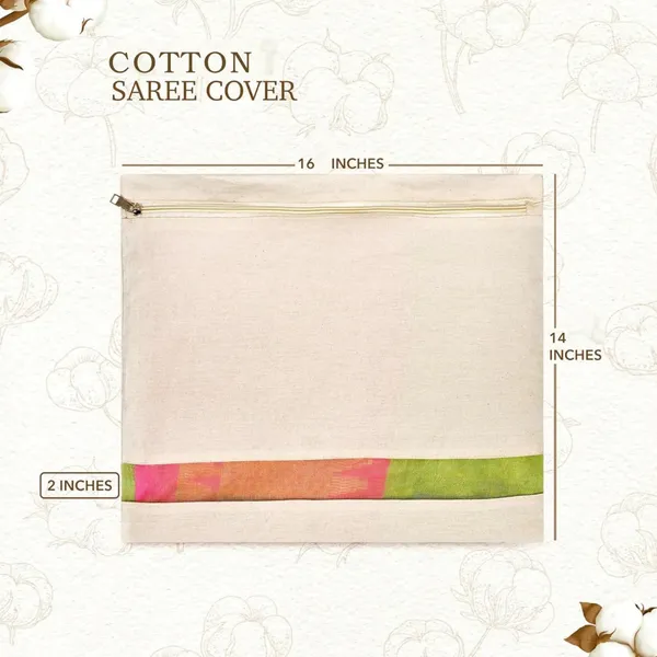Gritty_Cotton_Canvas_Saree_Bag_Big_Size_Single_(16x14_Inch)_with_Zip_Closure_for_Clothes_Bags_and_Wardrobe_Organizer_with_Transparent_Mesh_Window,_Beige_(PACK_OF_6)