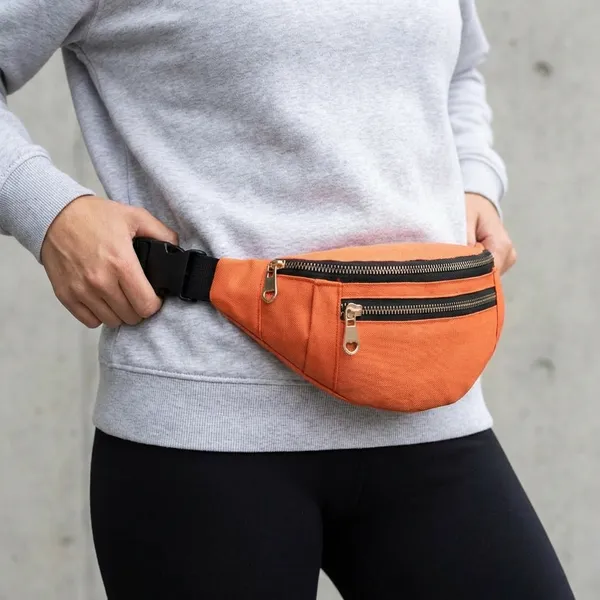 Orange_Polyester_Waist_Bag_For_Carrying_Daily_Essentials