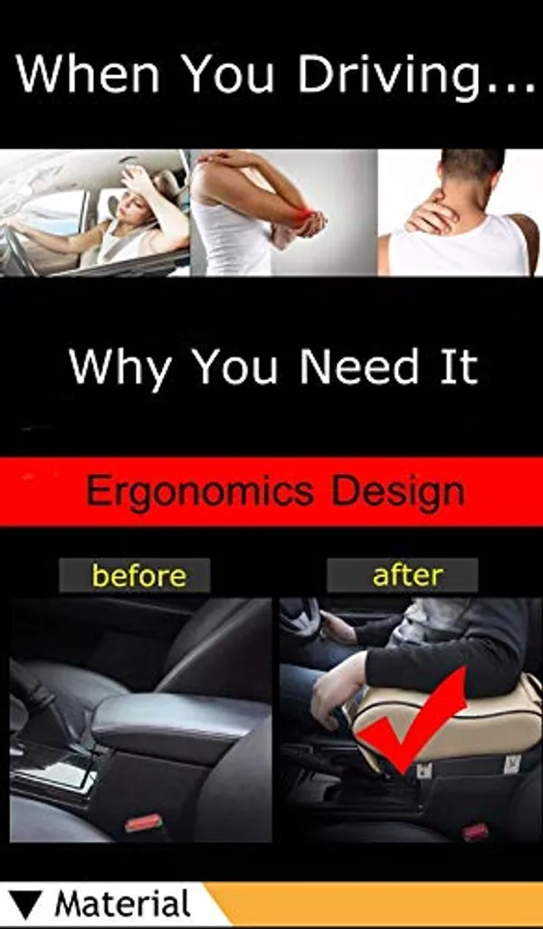 Black_Pu_Leather_Memory_Foam_Armrest_Cushion