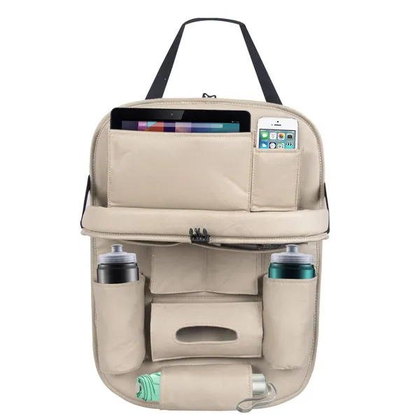 Beige_Faux_Leather_Seat_Organizer