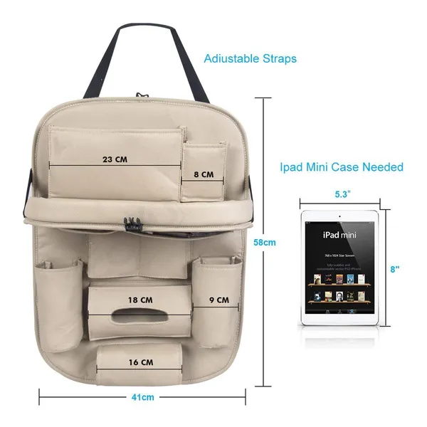 Beige_Faux_Leather_Seat_Organizer