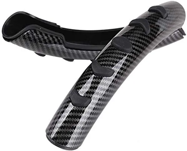 Black_Carbon_Plastic,_Vinyl_Steering_Wheel_Cover