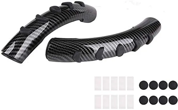 Black_Carbon_Plastic,_Vinyl_Steering_Wheel_Cover