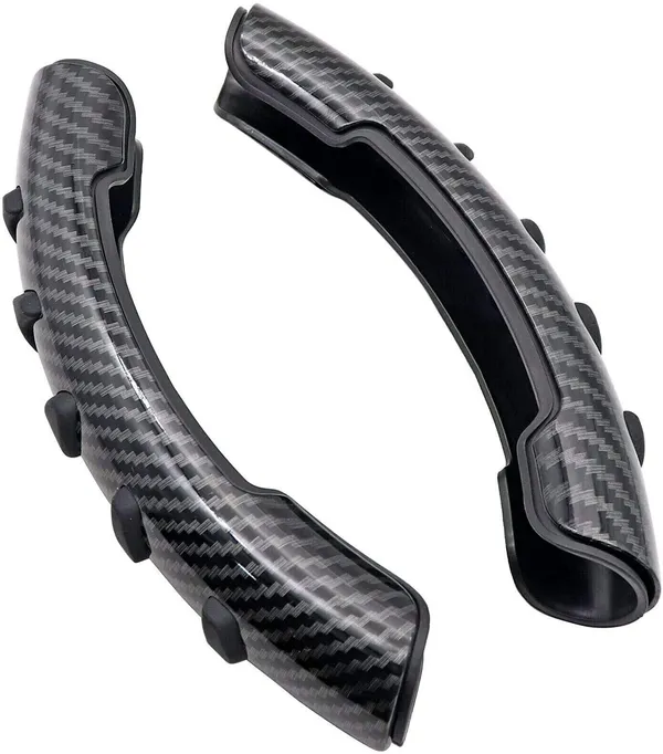 Black_Carbon_Plastic,_Vinyl_Steering_Wheel_Cover