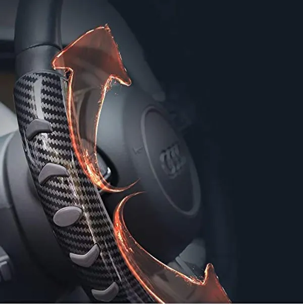 Black_Carbon_Plastic,_Vinyl_Steering_Wheel_Cover