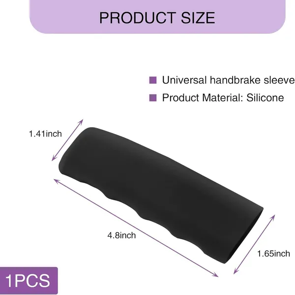 Black_Rubber_Handbrake_Cover