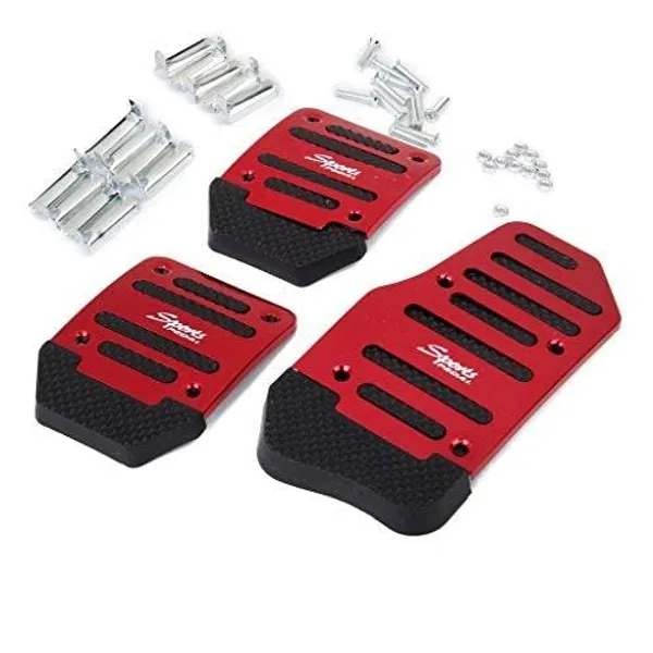 Red_Abs_Plastic,_Metal,_Plastic_Car_Pedal_Cover_Pack_Of_3