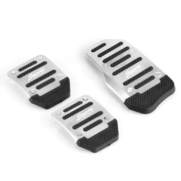 Silver_Abs_Plastic,_Metal,_Plastic_Car_Pedal_Cover_Pack_Of_3