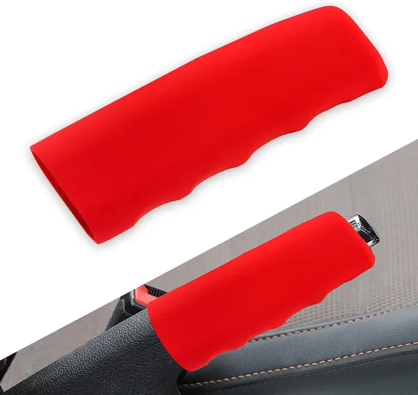 Red_Silicone_Handbrake_Cover