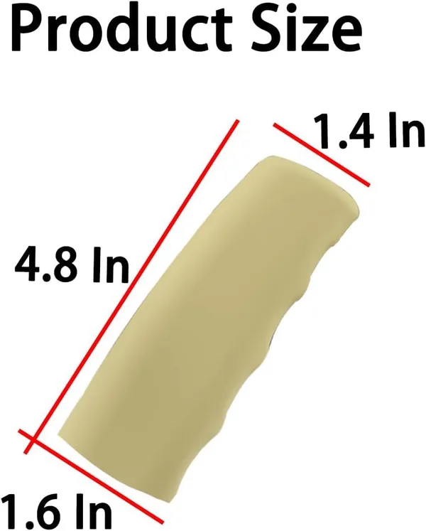 Beige_Silicone_Handbrake_Cover