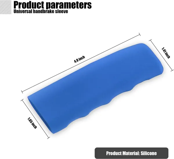 Blue_Silicone_Handbrake_Cover