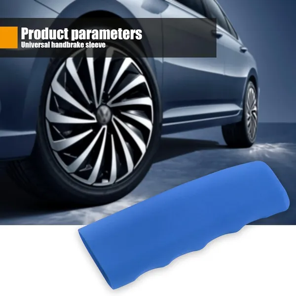 Blue_Silicone_Handbrake_Cover