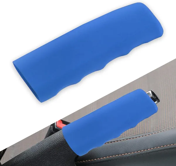Blue_Silicone_Handbrake_Cover