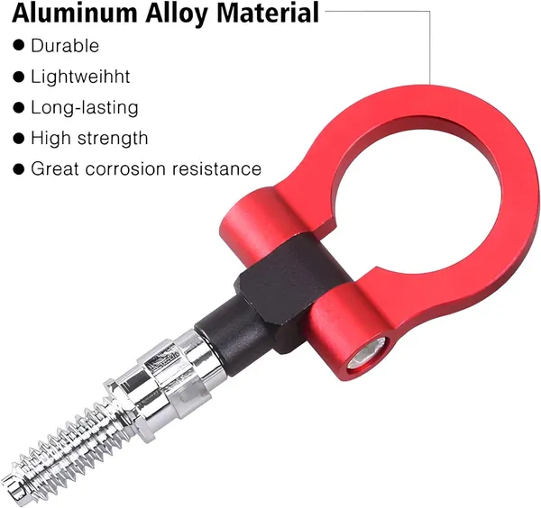 Red_Aluminium_Tow_Hook