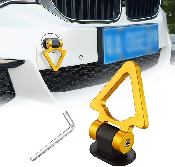 Yellow_Abs_Plastic_Dummy_Tow_Hook