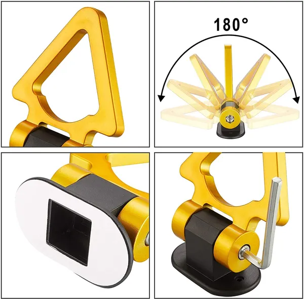 Yellow_Abs_Plastic_Dummy_Tow_Hook