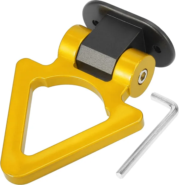 Yellow_Abs_Plastic_Dummy_Tow_Hook