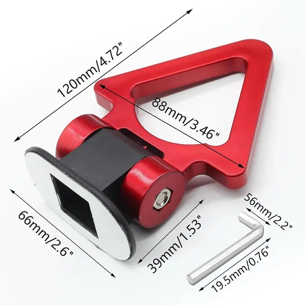 Red_Abs_Plastic_Dummy_Tow_Hook