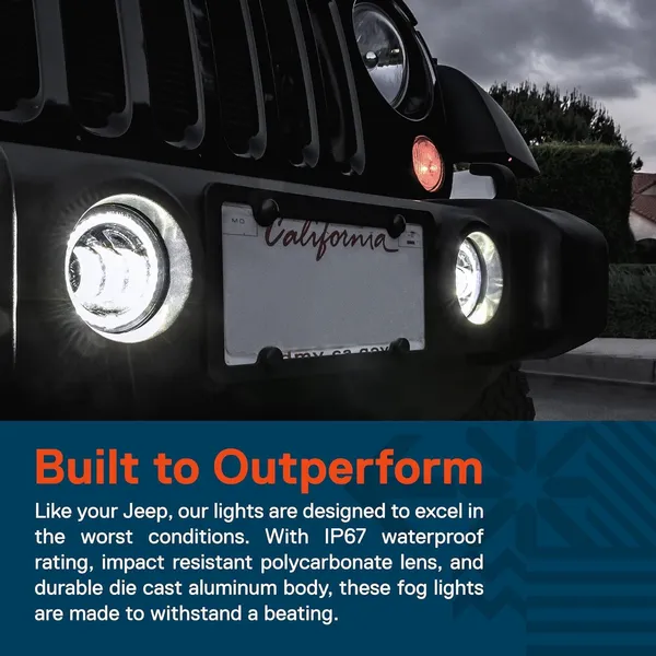 White_Abs_Plastic_Led_Led_Fog_Lamp_Pack_Of_2