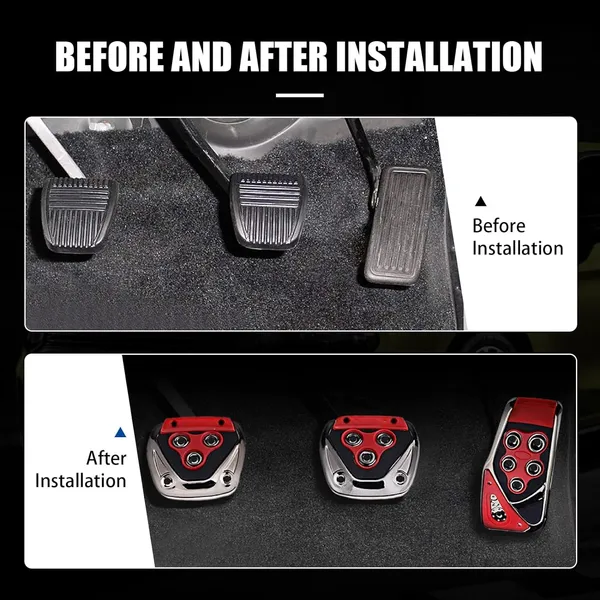 Red_Plastic_Electronic_Components_Car_Pedal_Cover_Pack_Of_3