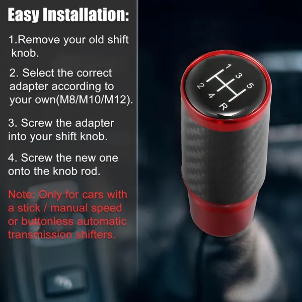 Red_Aluminium,_Carbon_Fibre_Gear_Shift_Knob_Pack_Of_3