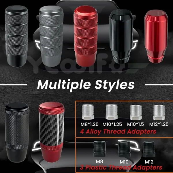 Red_Aluminium_Gear_Shift_Knob_Pack_Of_3