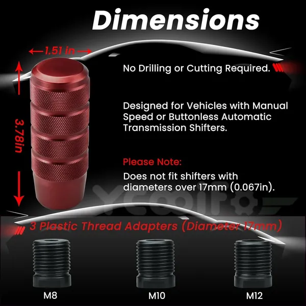 Red_Aluminium_Gear_Shift_Knob_Pack_Of_3