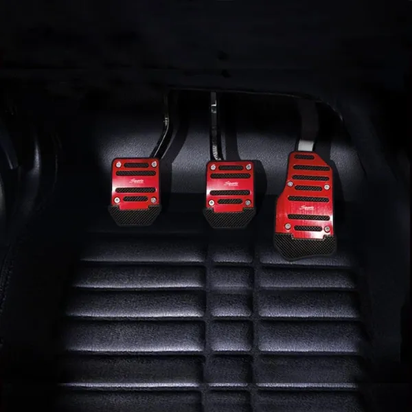 Red_Abs_Plastic,_Plastic,_Metal_Car_Pedal_Cover