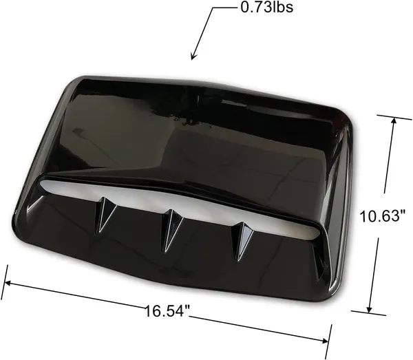 Black_Acrylonitrile_Butadiene_Styrene_Hood_Vent_Cover