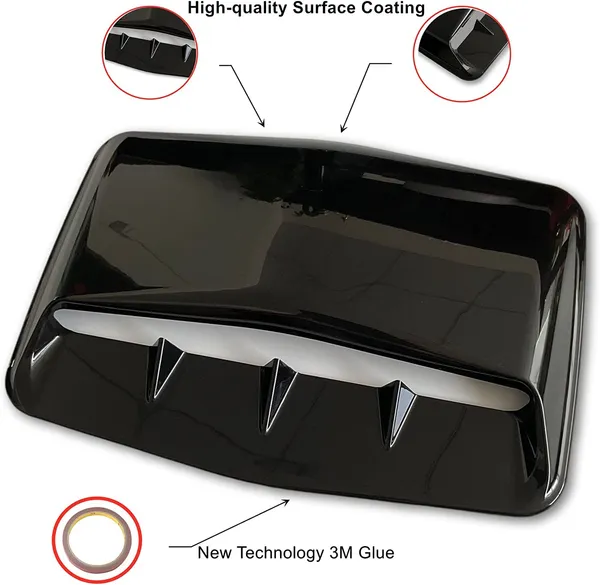 Black_Acrylonitrile_Butadiene_Styrene_Hood_Vent_Cover