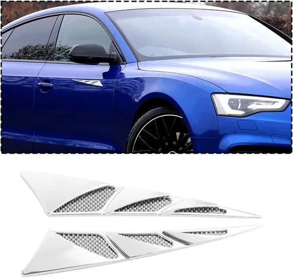 Silver_Acrylonitrile_Butadiene_Styrene_Hood_Vent_Cover_Pack_Of_2