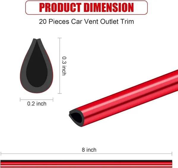 Red_Polyvinyl_Chloride_Ac_Vent_Trim