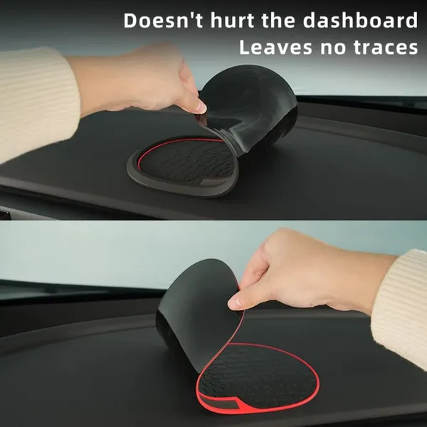 Black_And_Red_Rubber_Dashboard_Anti_Slip_Mat
