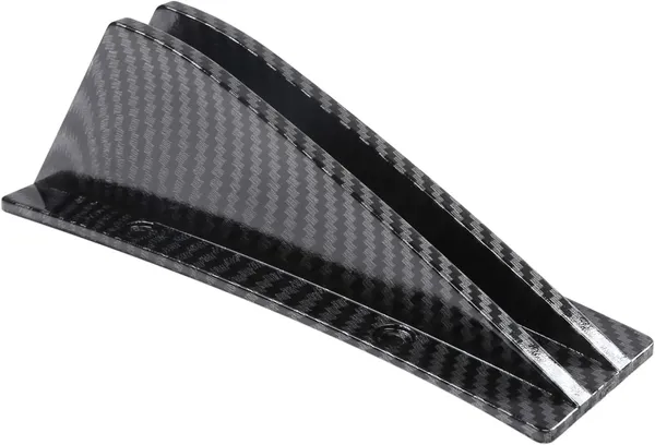 Carbonfiberblack_Abs_Plastic,_Carbon_Fibre_Rear_Bumper_Diffuser_Pack_Of_4