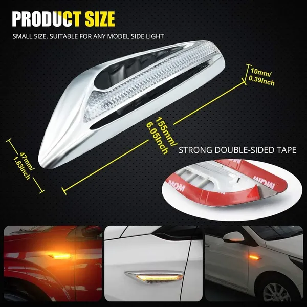 Silver_Acrylonitrile_Butadiene_Styrene,_Metal_Side_Marker_Light_Pack_Of_2