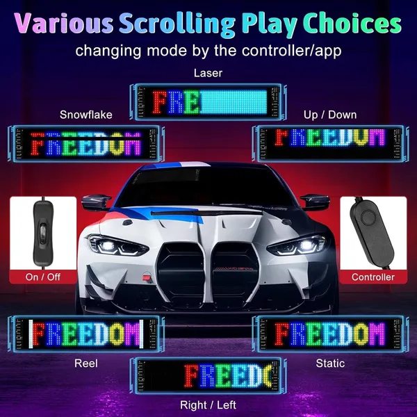 Multicolor_Rubber_Steel_Led_Matrix_Display